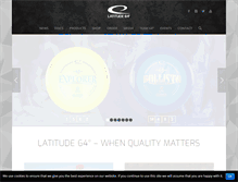 Tablet Screenshot of latitude64.se